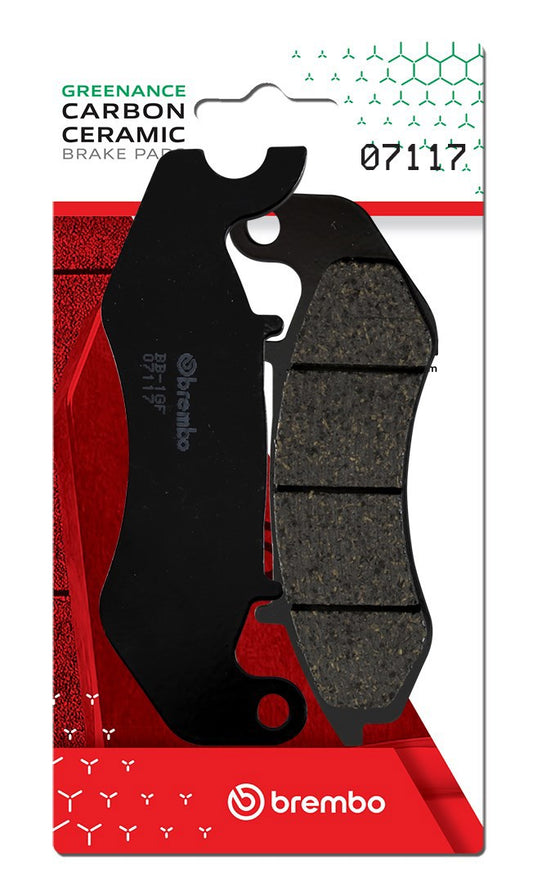 Pastillas de freno Brembo genuinas (7117)