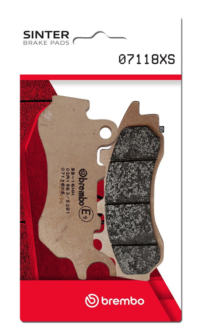 Pastillas freno Brembo sinterizadas (07118XS)