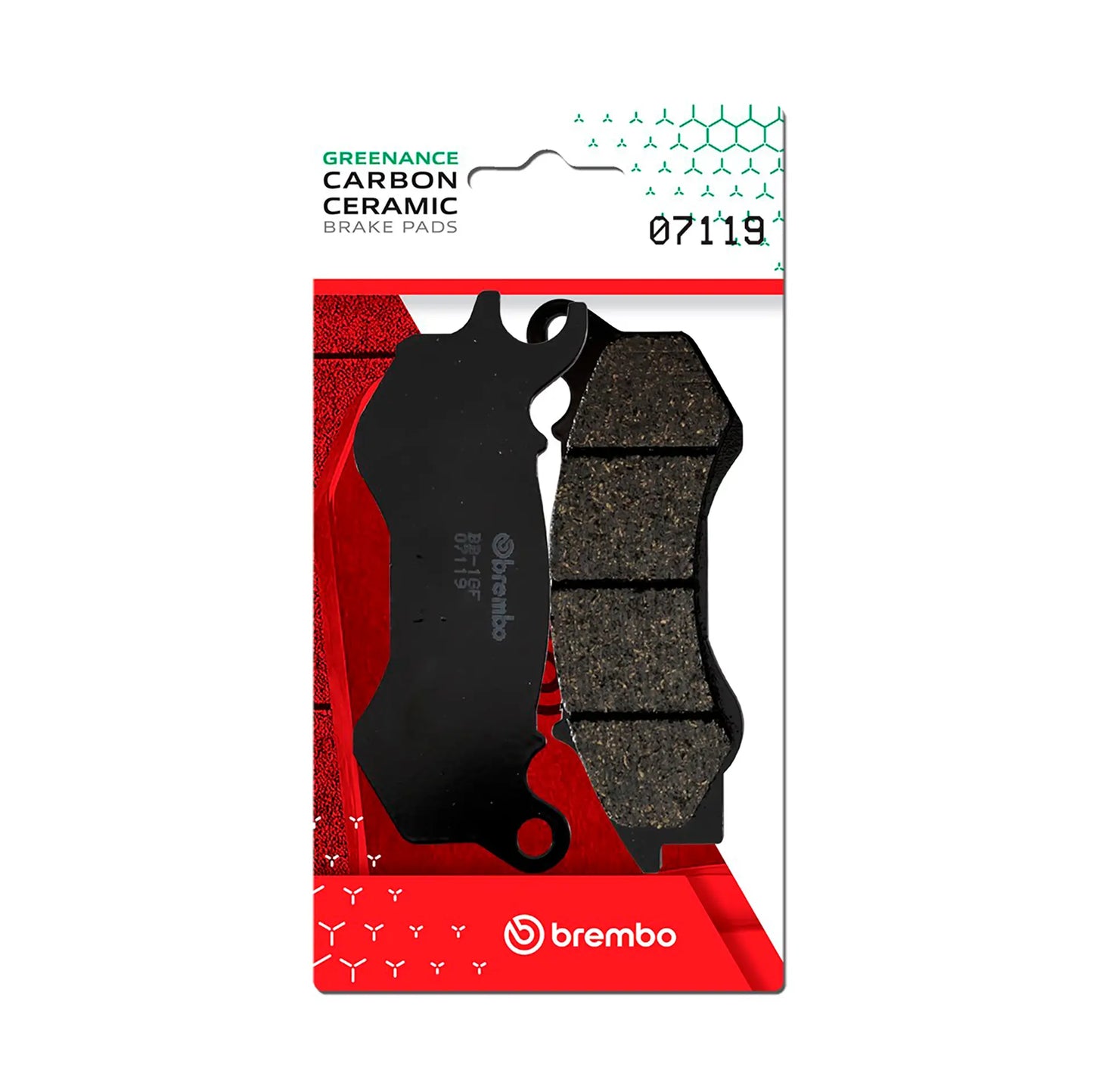 Pastillas de freno Brembo genuinas (7119)