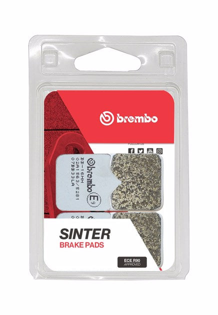 Pastillas freno Brembo sinterizadas (07BB33LA)