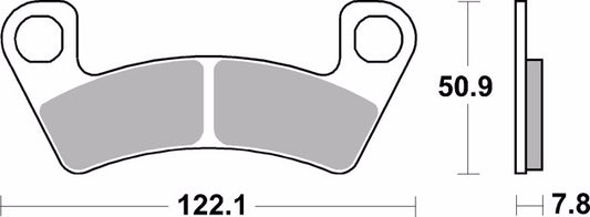 Pastillas freno Brembo sinterizadas (07GR87SD)