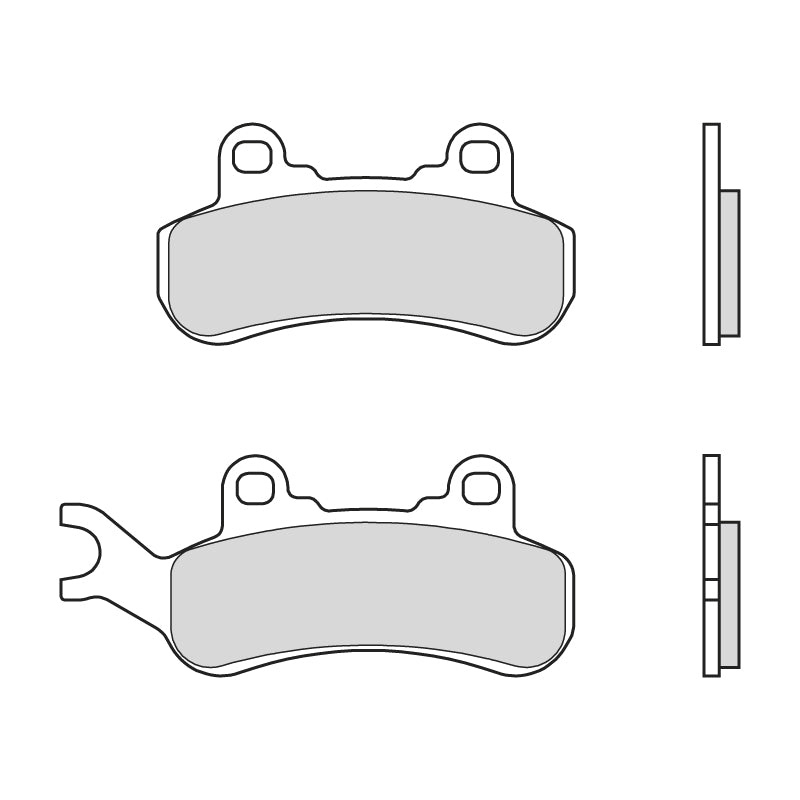 Pastillas freno Brembo sinterizadas (07GR92SX)