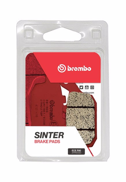 Pastillas freno Brembo sinterizadas (07HO27SP)