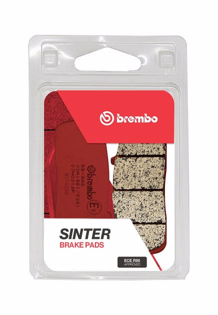 Pastillas freno Brembo sinterizadas (07HO31SP)