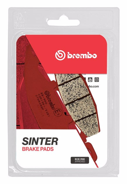 Pastillas freno Brembo sinterizadas (07KA09SP)