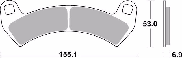 Pastillas freno Brembo sinterizadas (07PO14SX)
