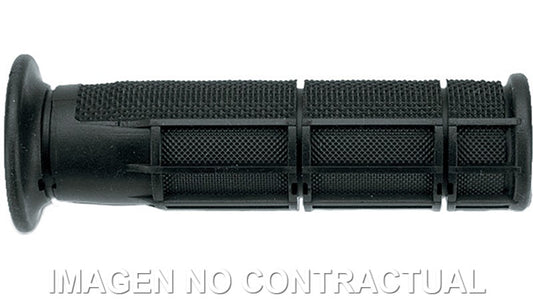 Puños Domino ATV Negros Cerrados D 22 mm L 125 mm