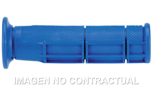 Puños Domino ATV Azules Cerrados D 22 mm L 125 mm