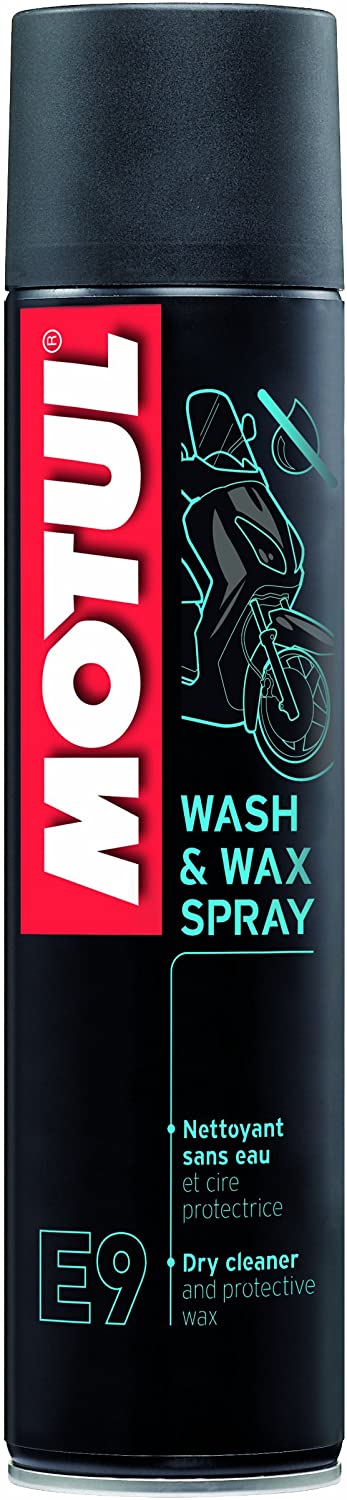 Limpiador moto MOTUL E9 Wash Wax Spray 0.400L (103174)