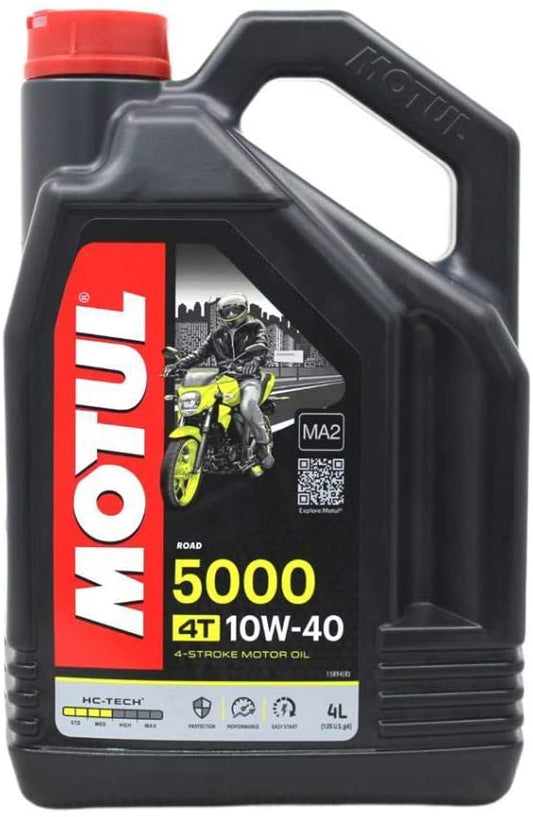 Aceite MOTUL 5000 10W40 4T 4L (104056)