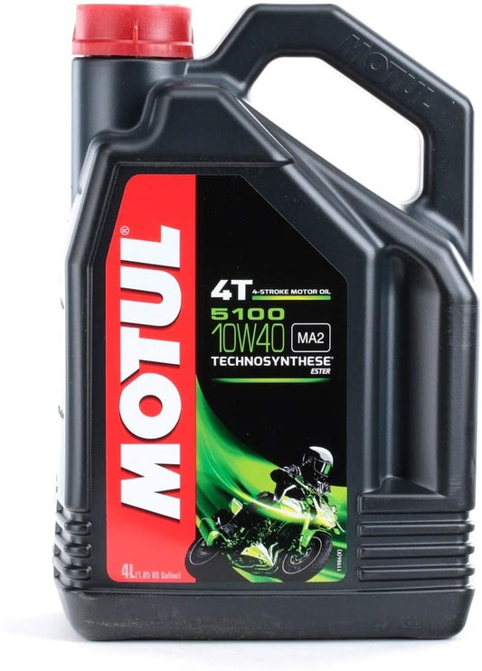 Aceite MOTUL 5100 10W40 4T 4L (104068)