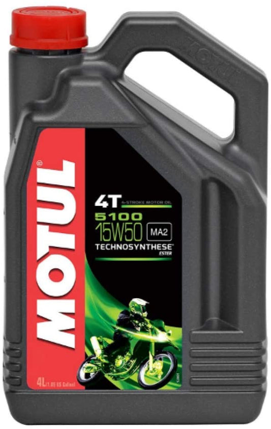 Aceite MOTUL 5100 15W50 4T 4L (104083)