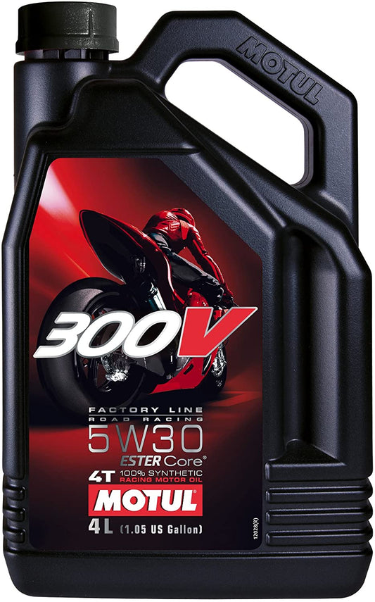Aceite MOTUL 300V FLRoad Racing 5W30 4L (104111)