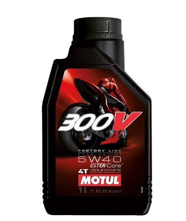 Aceite MOTUL 300V FLRoad Racing 5W40 1L (104112)