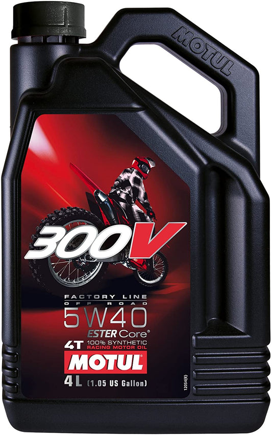 Aceite MOTUL 300V FLOff Road 5W40 4L (104135)