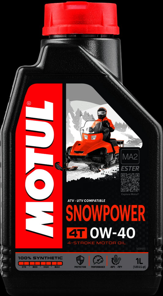 Aceite MOTUL Snowpower 4T 0W40 1L (105891)