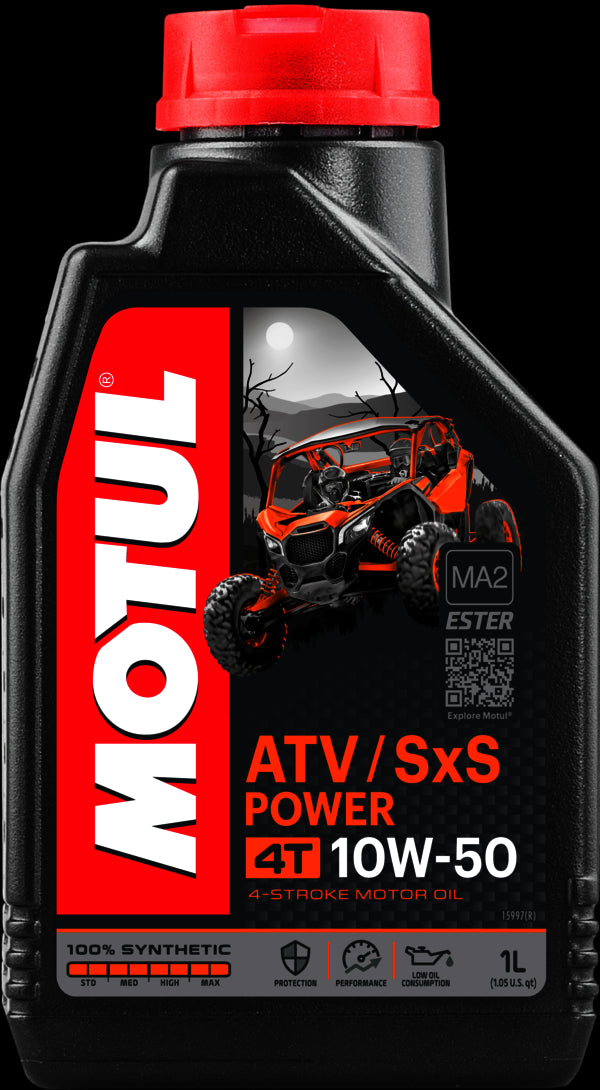 Aceite MOTUL  Atv Sxs Power 4T 10W50 1L (105900)