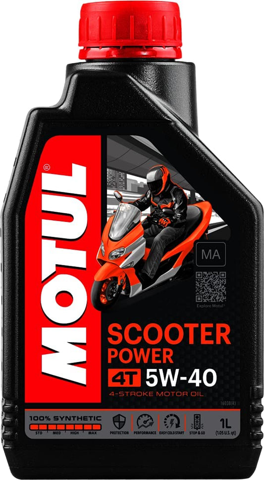 Aceite MOTUL Scooter Power 4T 5W40 Ma 1L (105958)