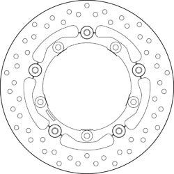 Disco BREMBO Genuine  APRILIA 1.0 TUONO/VAS