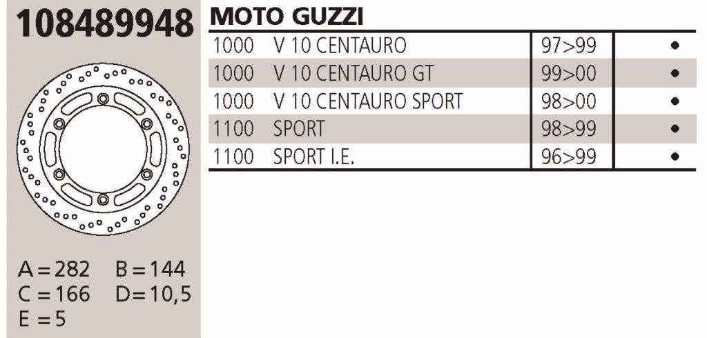 Disco BREMBO Genuine  MOTO GUZZI 1000 VARIS