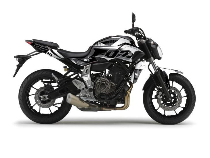 Kit Deco UP Maximize Negro-Blanco Yamaha MT07