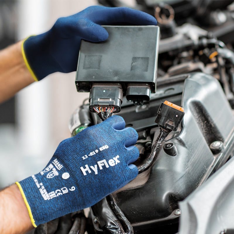 GUANTES ANSELL HYFLEX 11-819 ESD TALLA 8 (medida M)