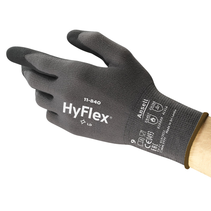 GUANTES ANSELL HYFLEX 11-840 TALLA 10 (medida XL)