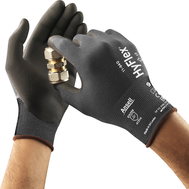 GUANTES ANSELL HYFLEX 11-840 TALLA 10 (medida XL)