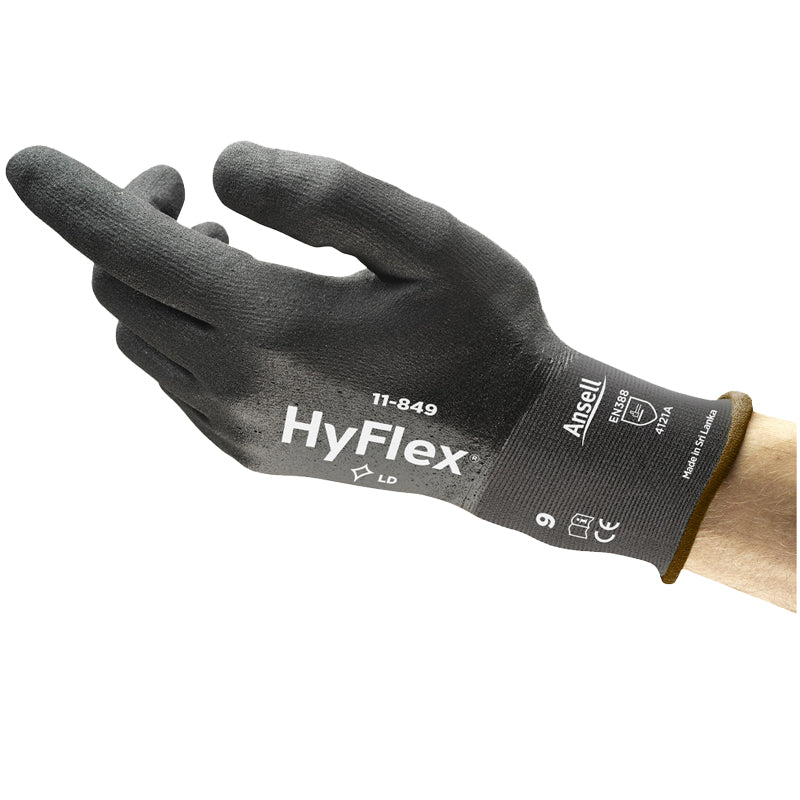 GUANTES ANSELL HYFLEX 11-849 TALLA 9 (medida L)