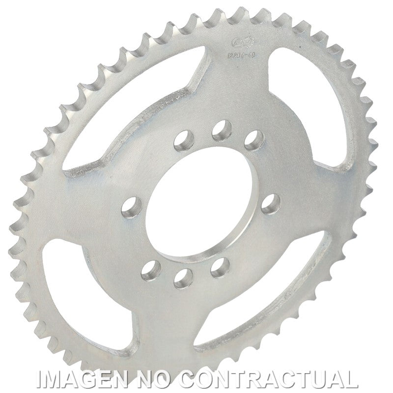 CORONA AFAM ACERO 428X49 YAMAHA