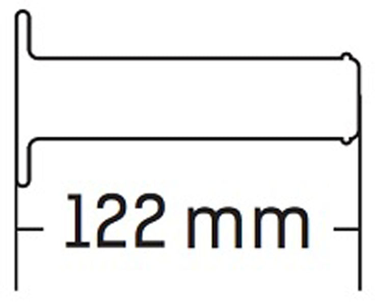Puños Domino ATV Azul - Blanco Cerrados