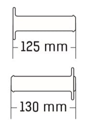 Puños Domino D100 OFF Road Color Naranja D-Lock con sistema de fijación «Lock On»