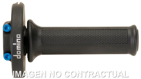 Mando Gas Domino con puño negro