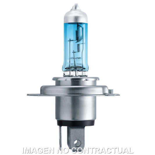 LAMPARA PHILIPS HALOGENA H4 WHITEVISION ULTRA MOTO