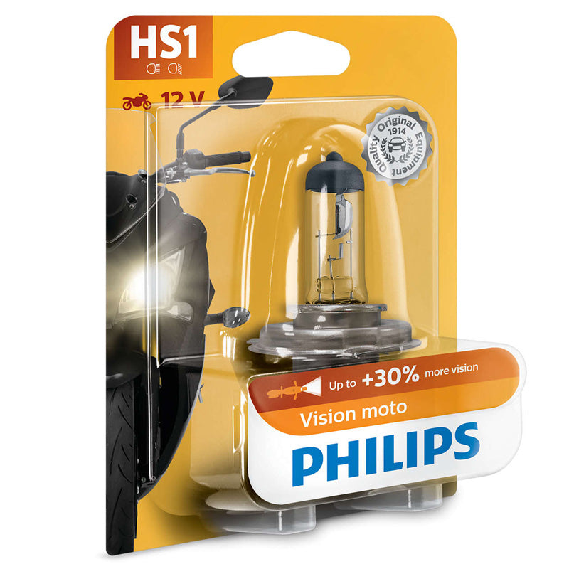 Lámpara Philips de óptica Halógena HS1 Vision Moto 12V 35/35W