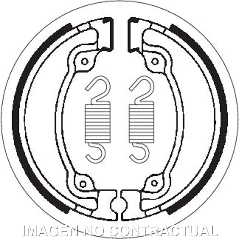 Mordaza de freno SBS P2026