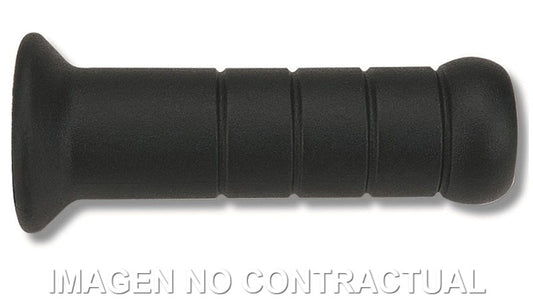 Puños Domino Scooter PVC Negros Cerrados D 22 mm L 122 mm