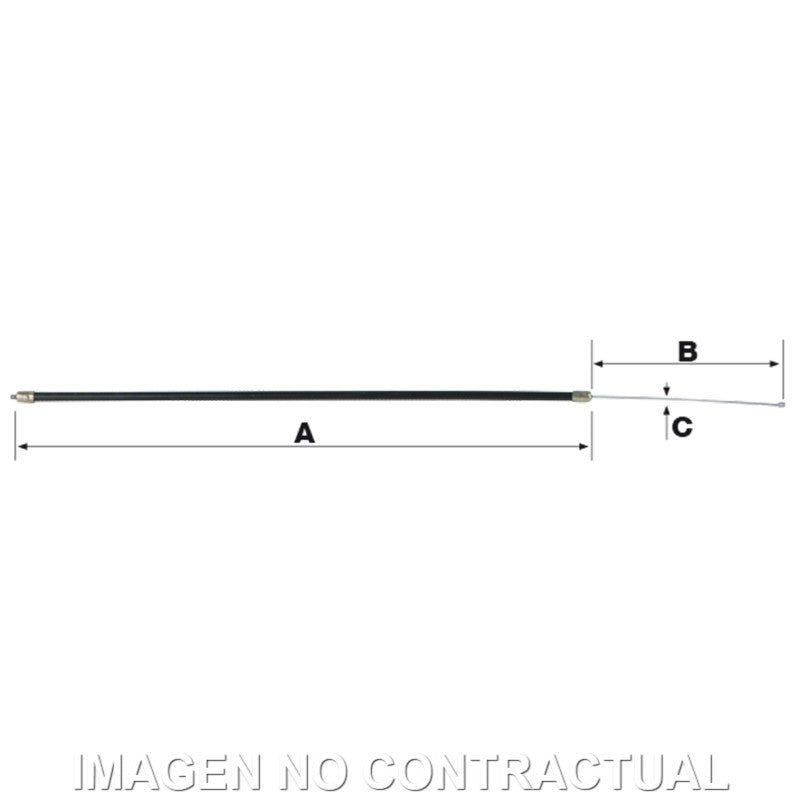 CABLE GAS MALOSSI VESPA