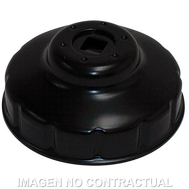 Llave filtro aceite 76 mm - 12