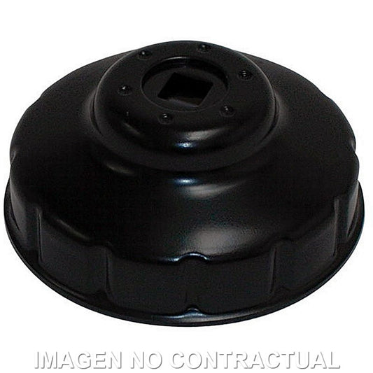 Llave filtro aceite 76 mm - 12