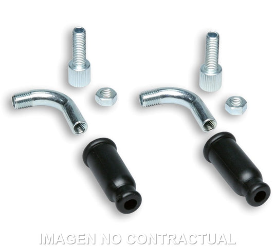 Conjunto Conducto Inclinado Malossi 90º
