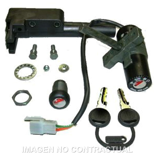 Kit llaves contacto, sillín y guantera Aprilia Leonardo 125