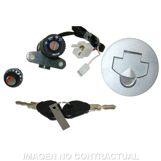 Kit llaves contacto, sillín, guantera y depósito Aprilia Tuono 50 - RS 50