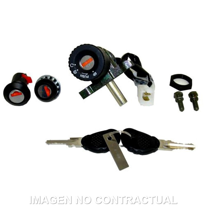 Kit llaves contacto, sillín y guantera Aprilia Habana Custom 50