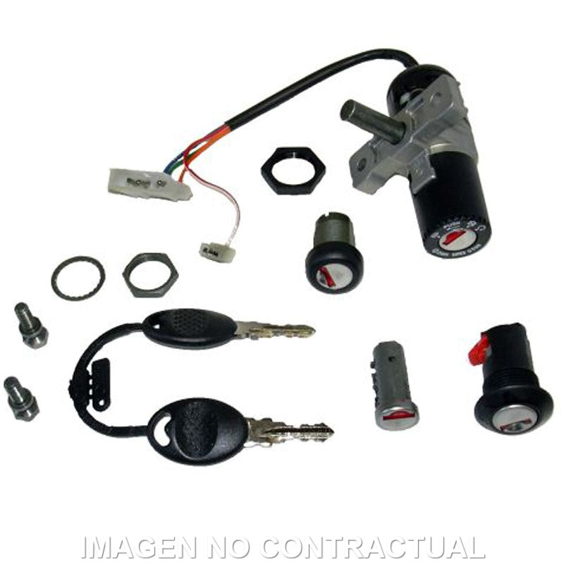Kit llaves contacto, sillín y guantera Aprilia SR 50