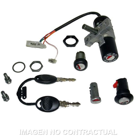 Kit llaves contacto, sillín y guantera Aprilia SR 50