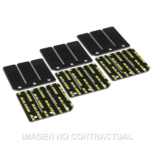 Láminas Carbono Caja Original Derbi Senda , GPR 50
