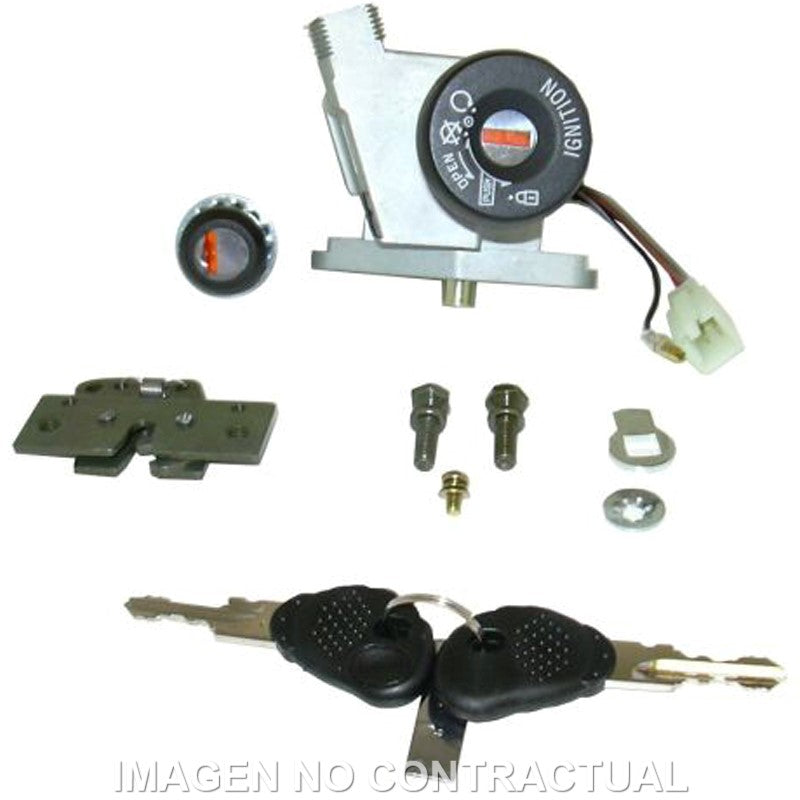 Kit llaves contacto, sillín y guantera Derbi Atlantis 50 Agua