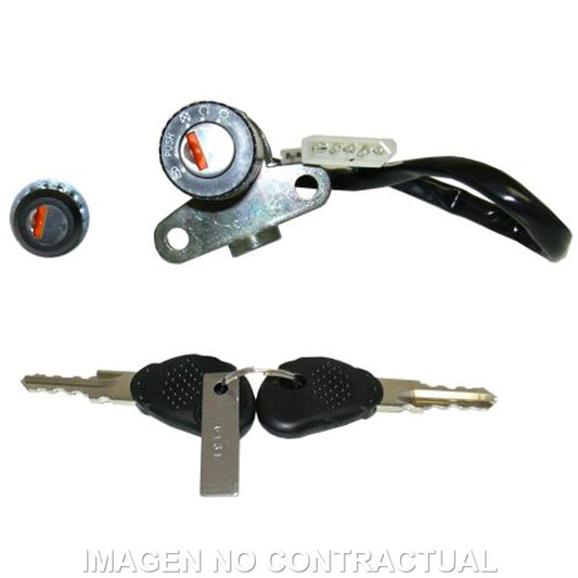 Kit llaves contacto y sillín Derbi 50 GPR