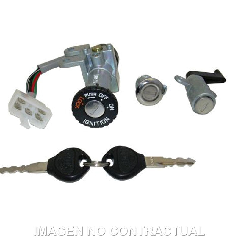 Kit llaves contacto, sillín y guantera Kymco people 50